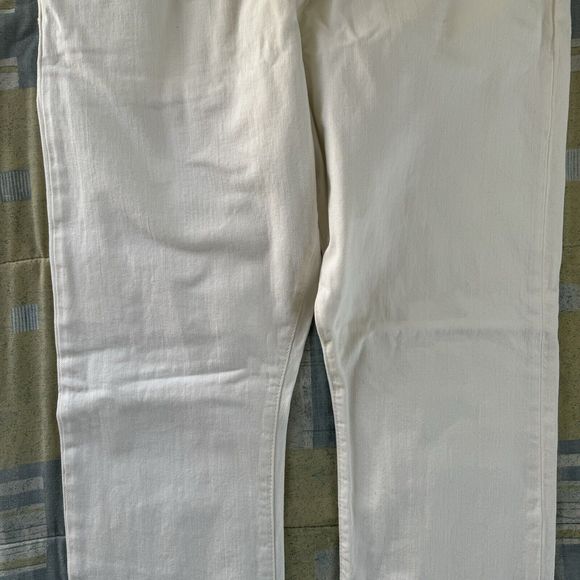 Polo Ralph Lauren Varick Slim Straight Casual Denim White Jeans Mens Size 40x32 - Picture 6 of 16